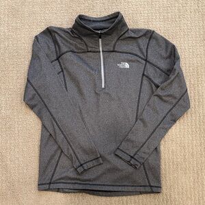 The North Face Dark Gray Quarter-Zip Pullover